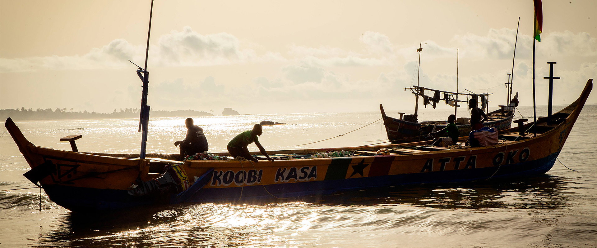 The Fisherman backdrop