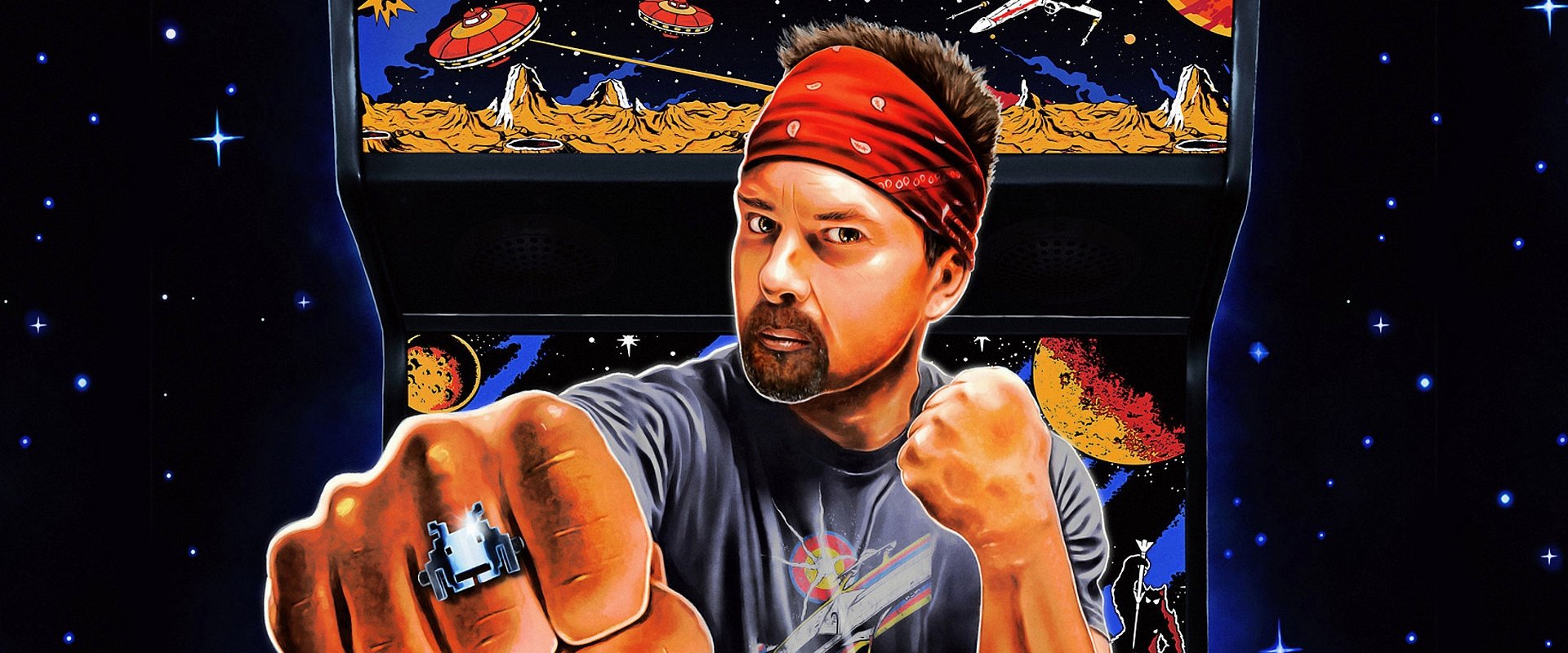 The King of Arcades backdrop