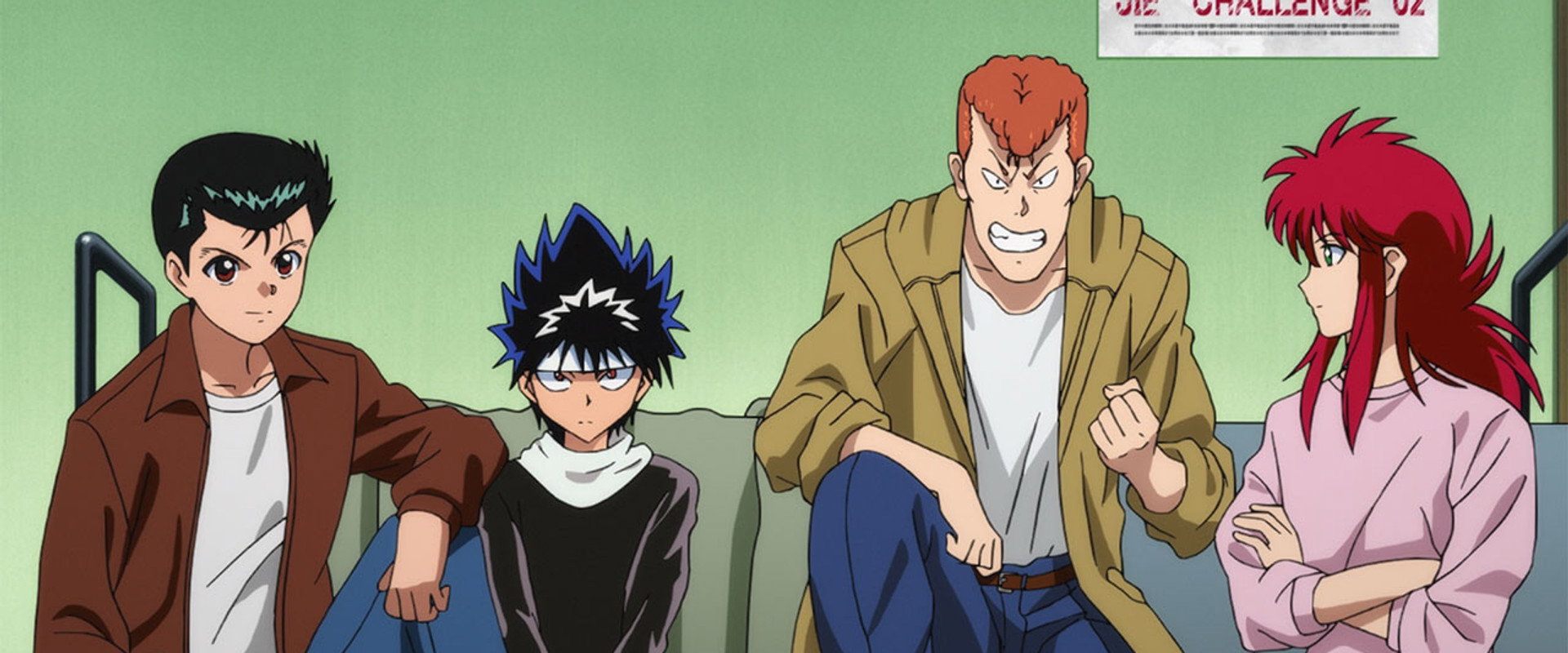 Yu Yu Hakusho - Two Shots / All or Nothing backdrop