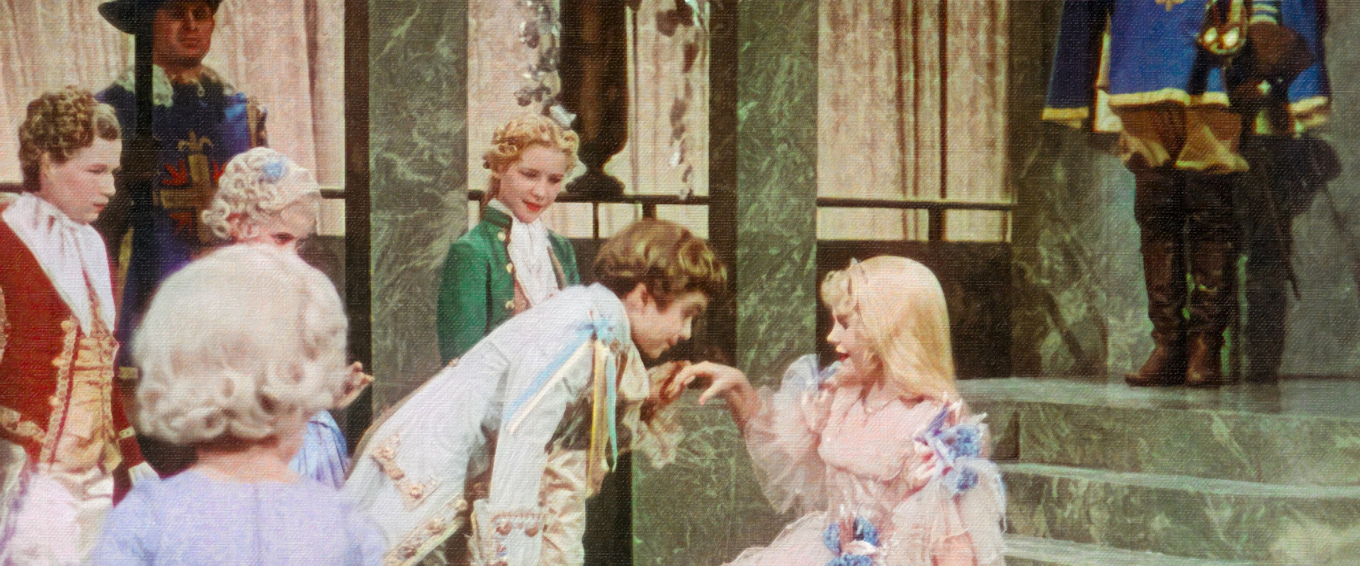 Cinderella's Feller backdrop