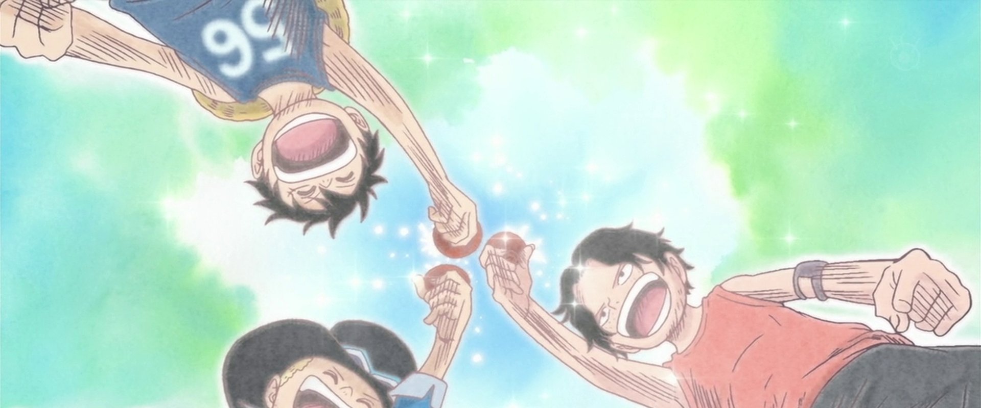 One Piece Episode of Sabo: The Three Brothers' Bond - The Miraculous Reunion and the Inherited Will backdrop