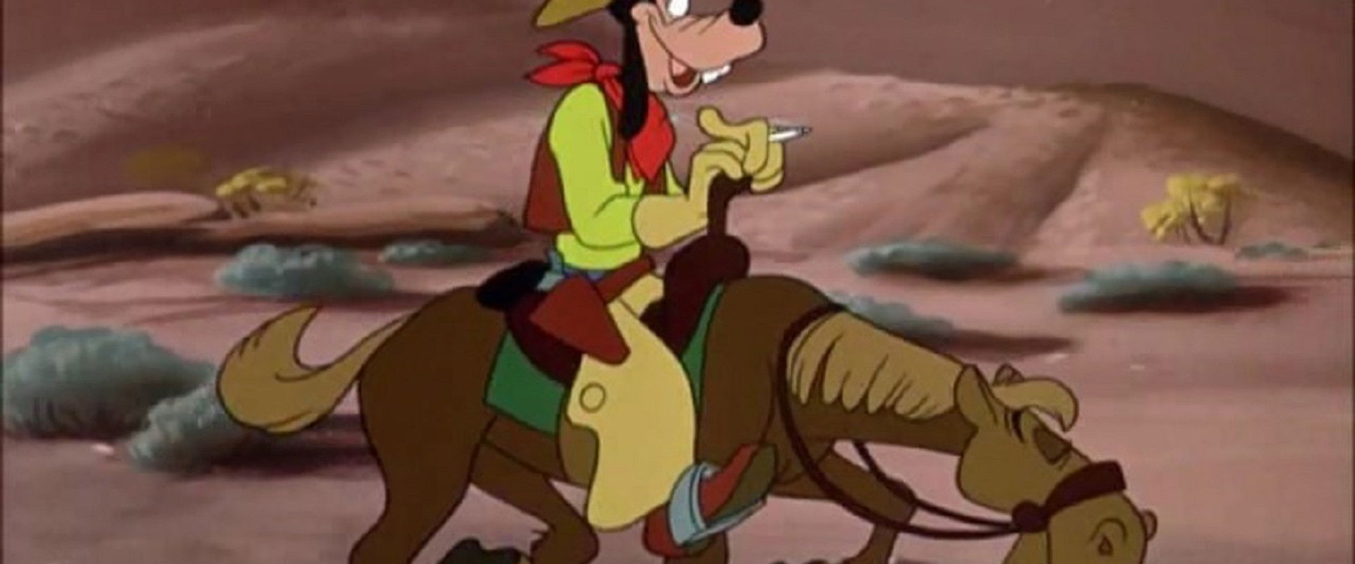 Two Gun Goofy backdrop