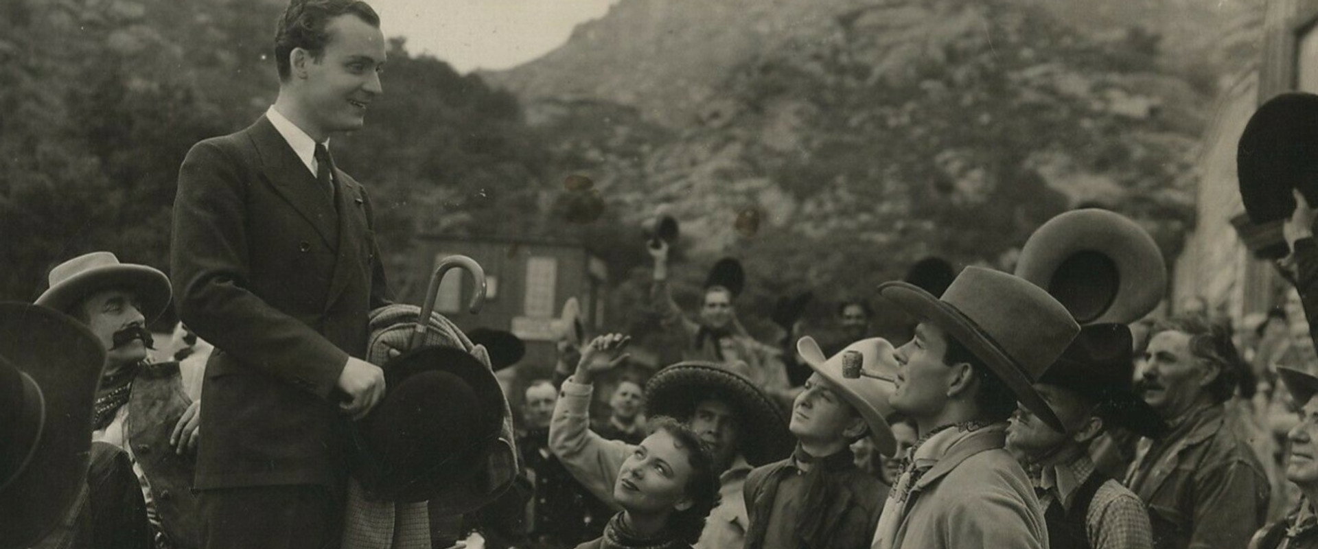 A Tenderfoot Goes West backdrop