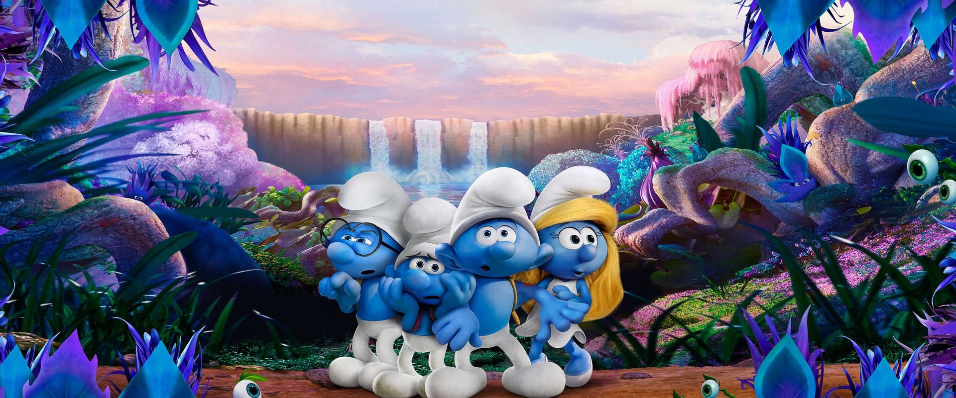 Smurfs: The Lost Village backdrop