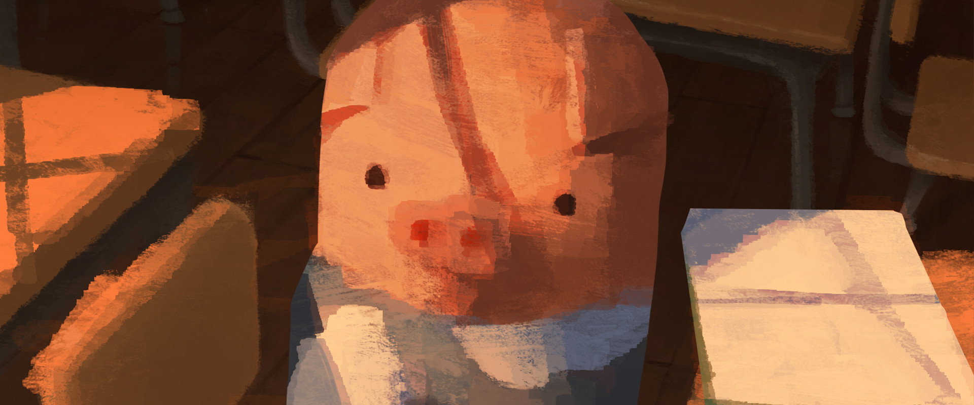 The Dam Keeper backdrop