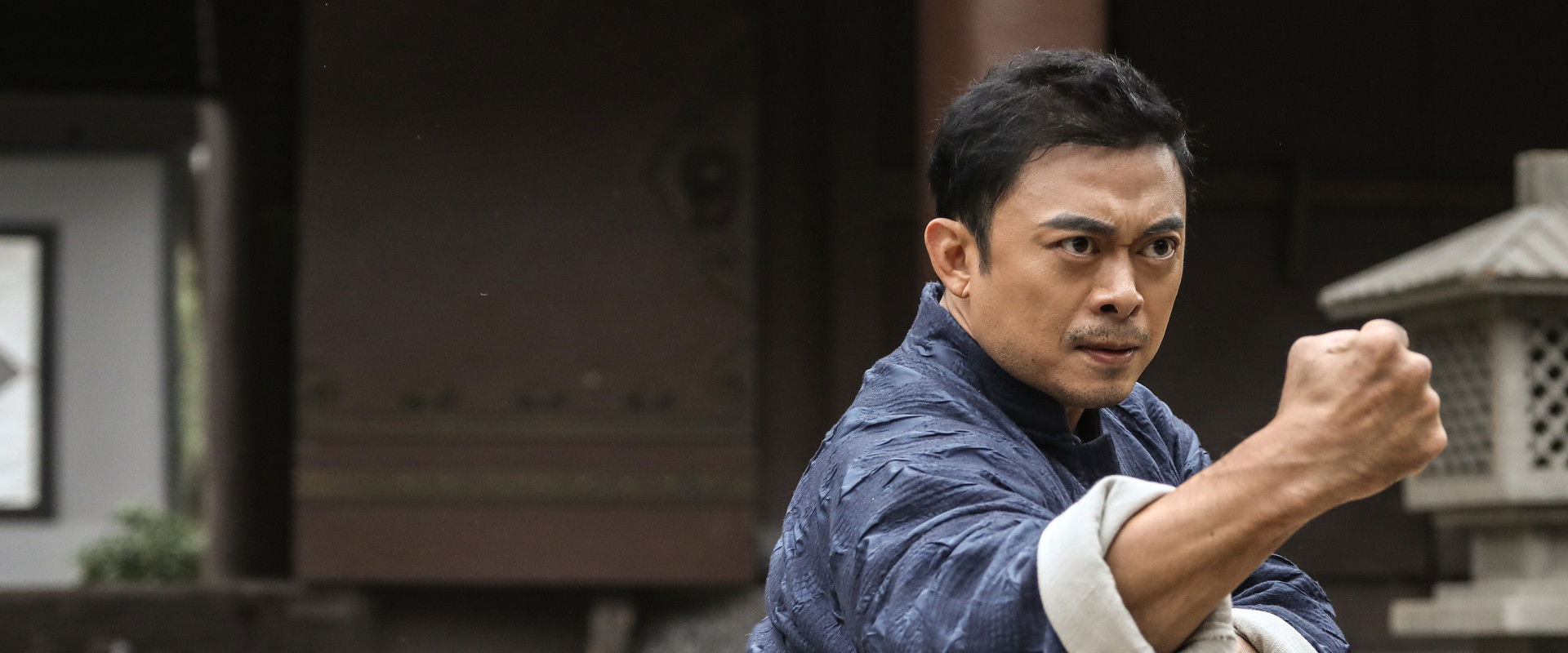 Iron Kung Fu Fist backdrop