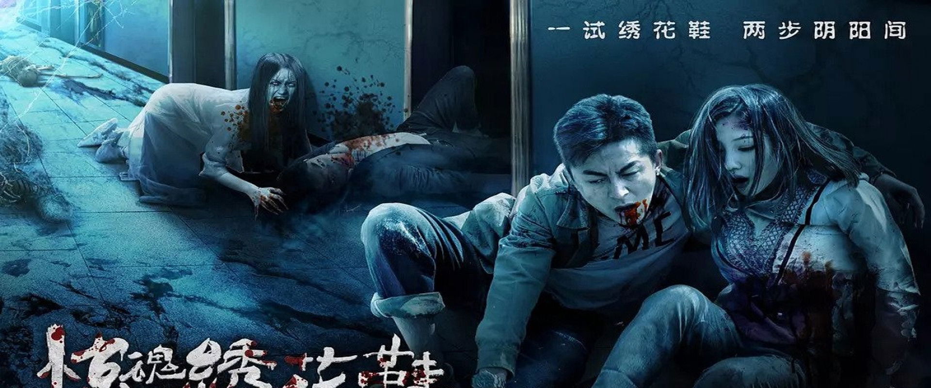 Frightening Embroidery Shoes backdrop