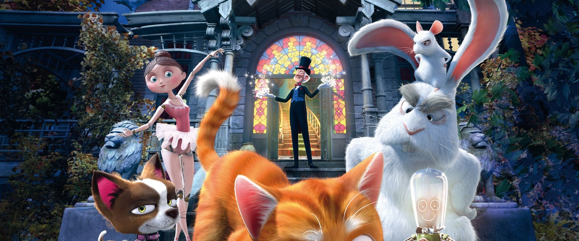 The House of Magic backdrop