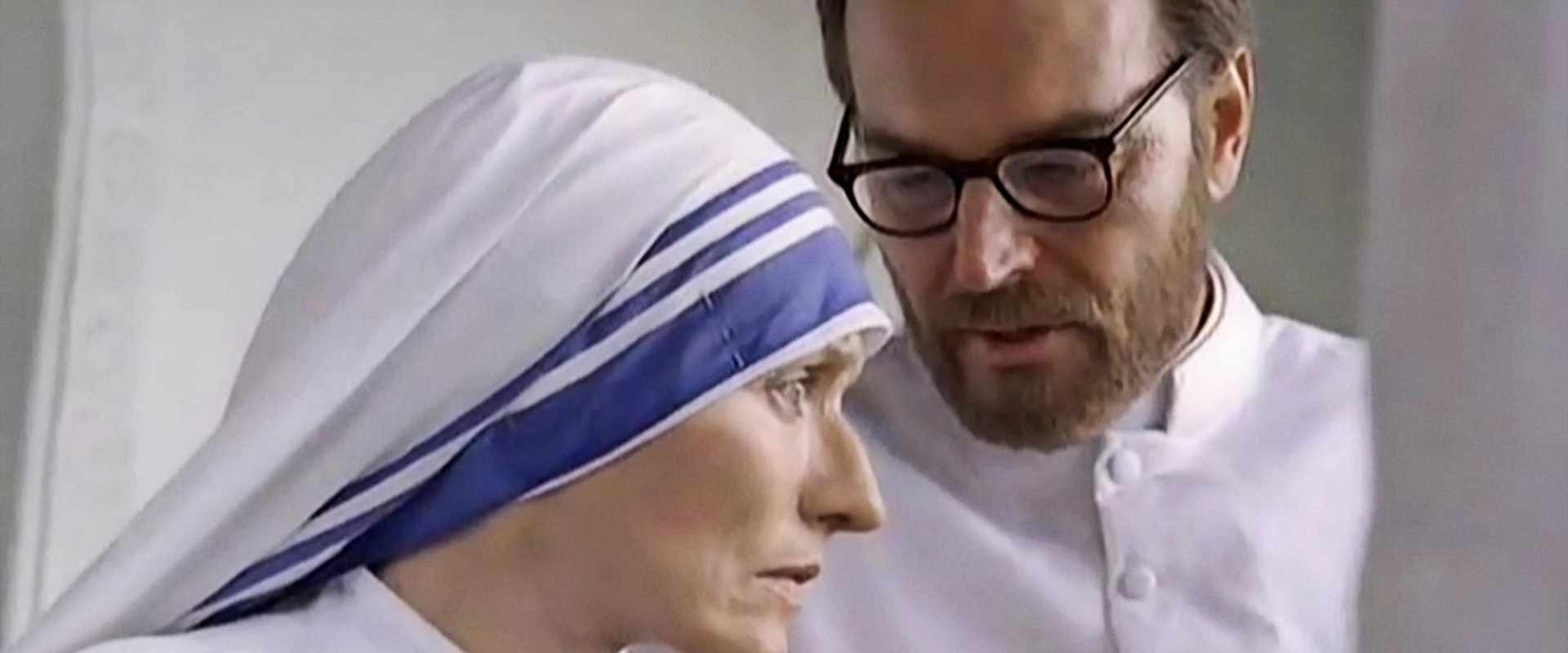 Mother Teresa of Calcutta backdrop