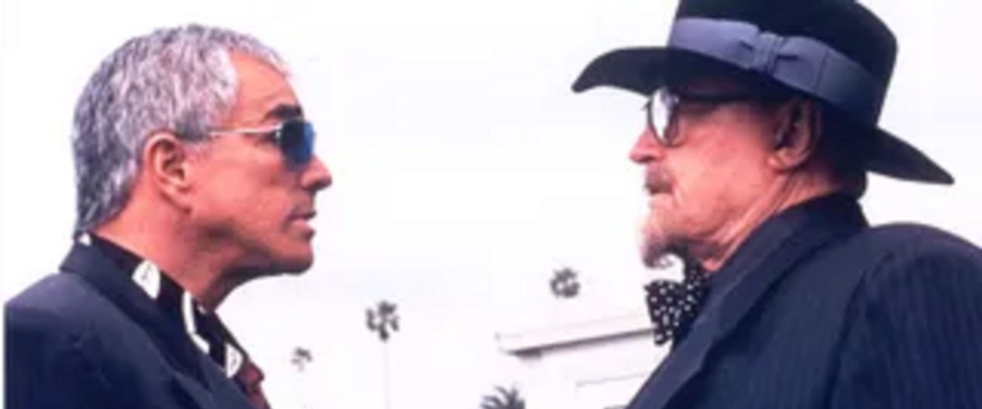 The Hollywood Sign backdrop