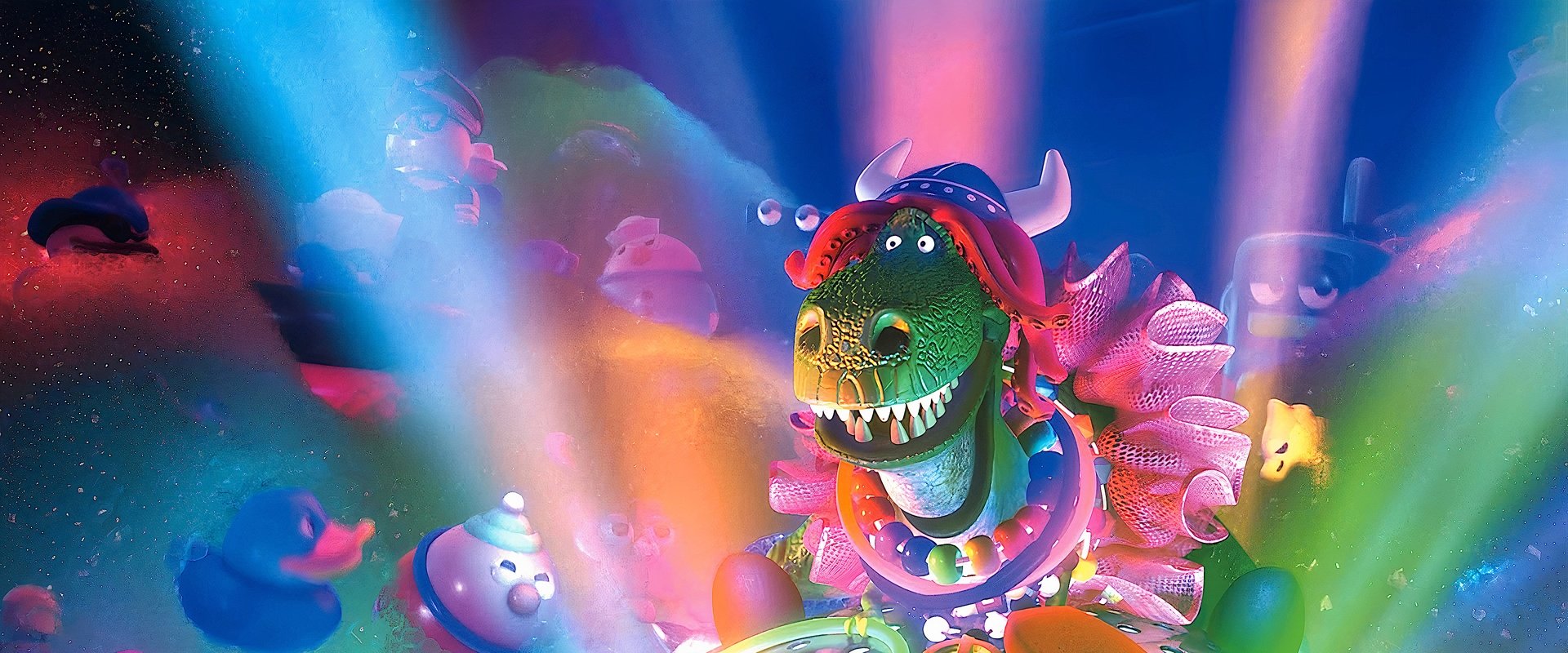 Partysaurus Rex backdrop