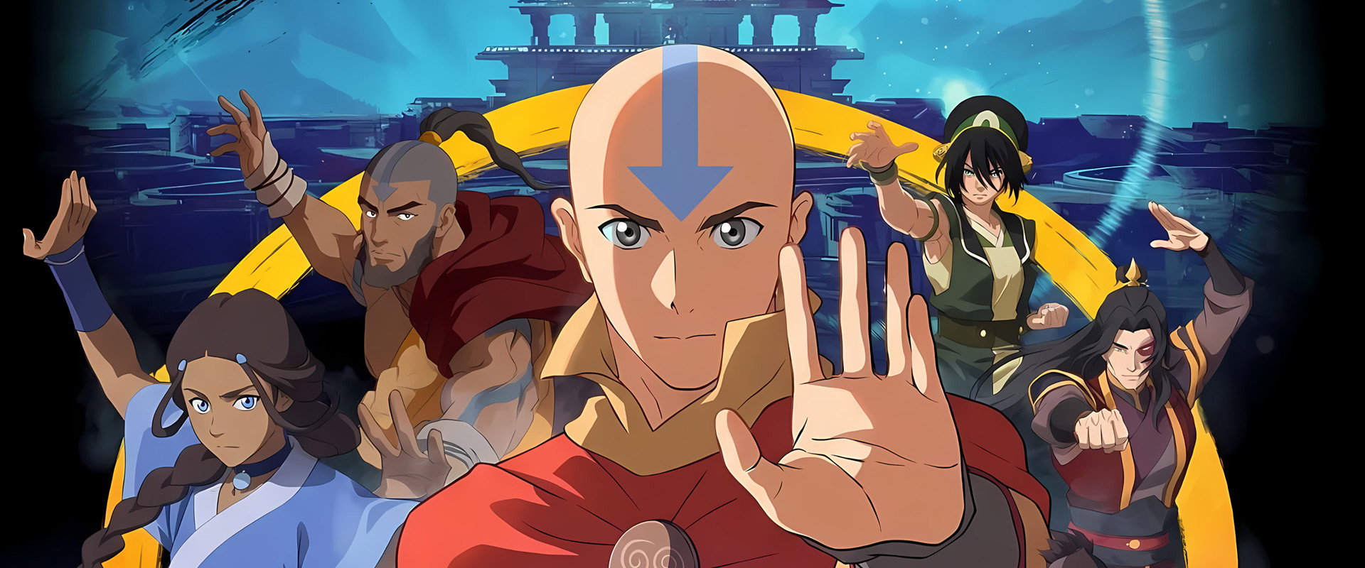 Avatar Aang: The Last Airbender backdrop