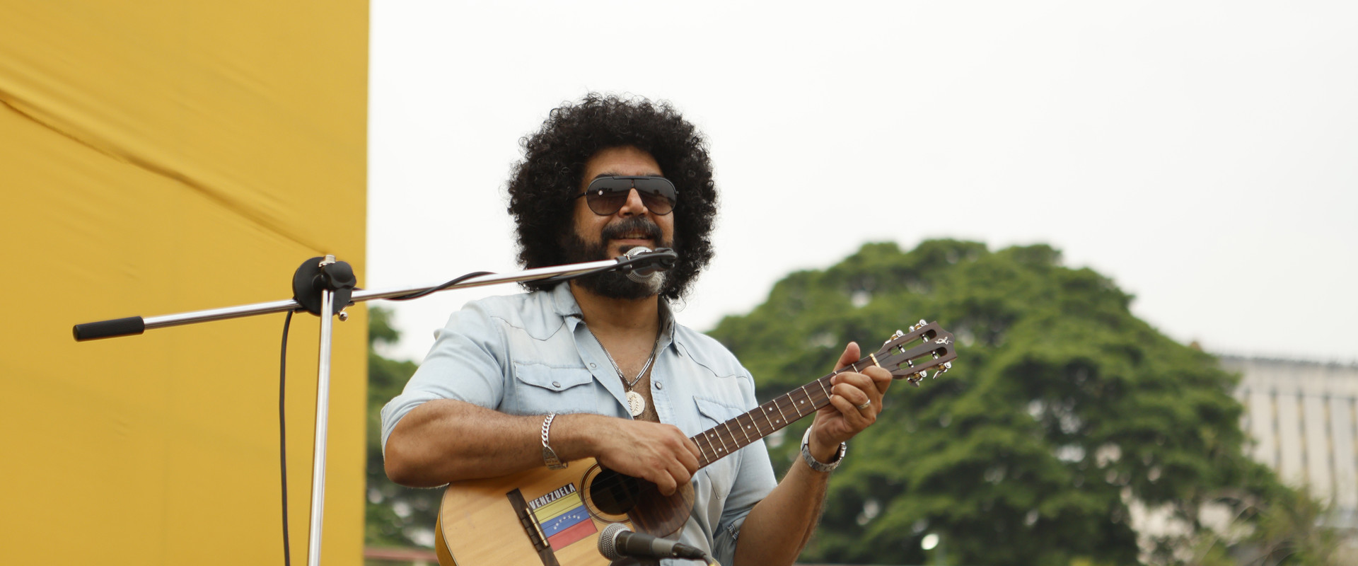 Alí Primera backdrop