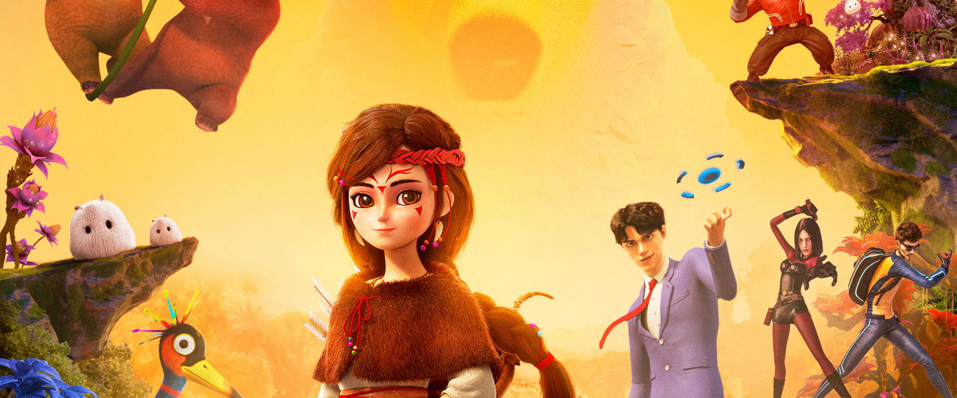 Fantastica: A Boonie Bears Adventure backdrop