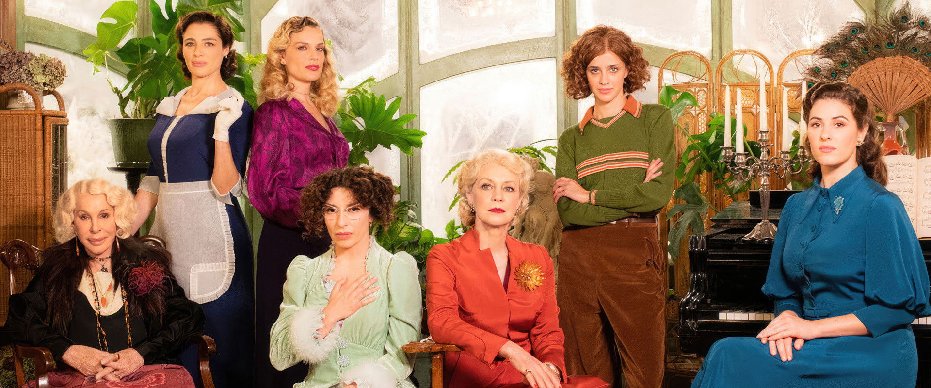 7 Women and a Murder backdrop