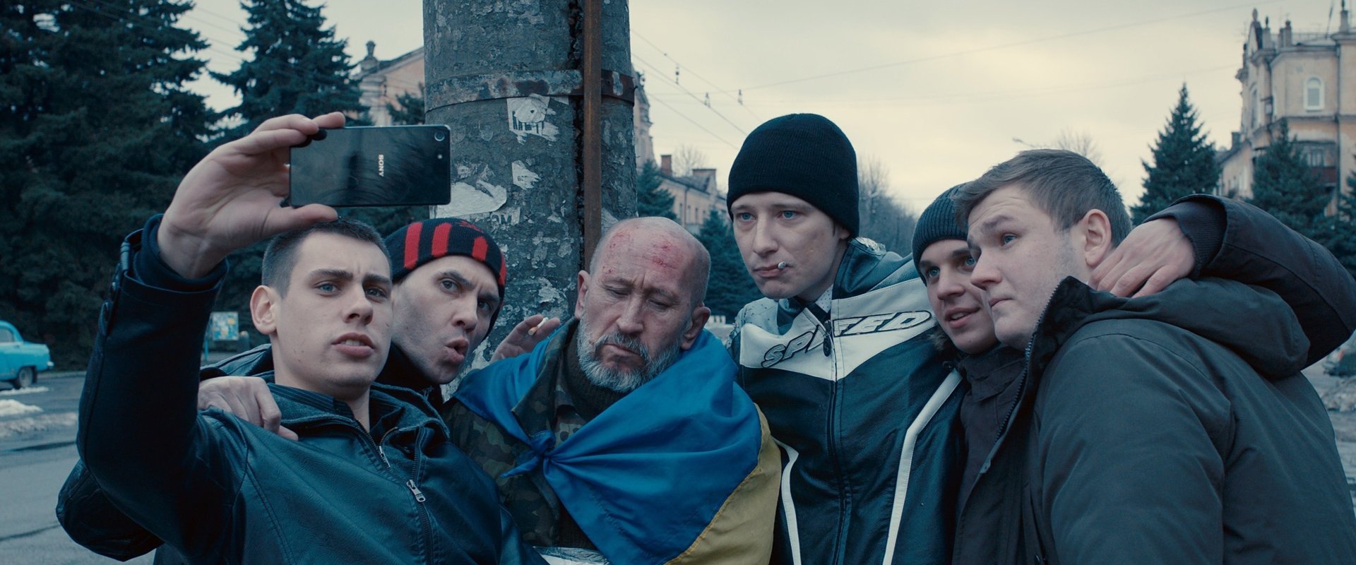 Donbass backdrop