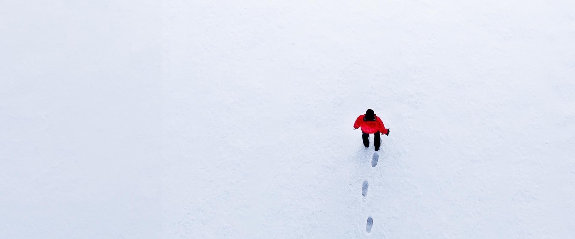 Footsteps in the Snow
