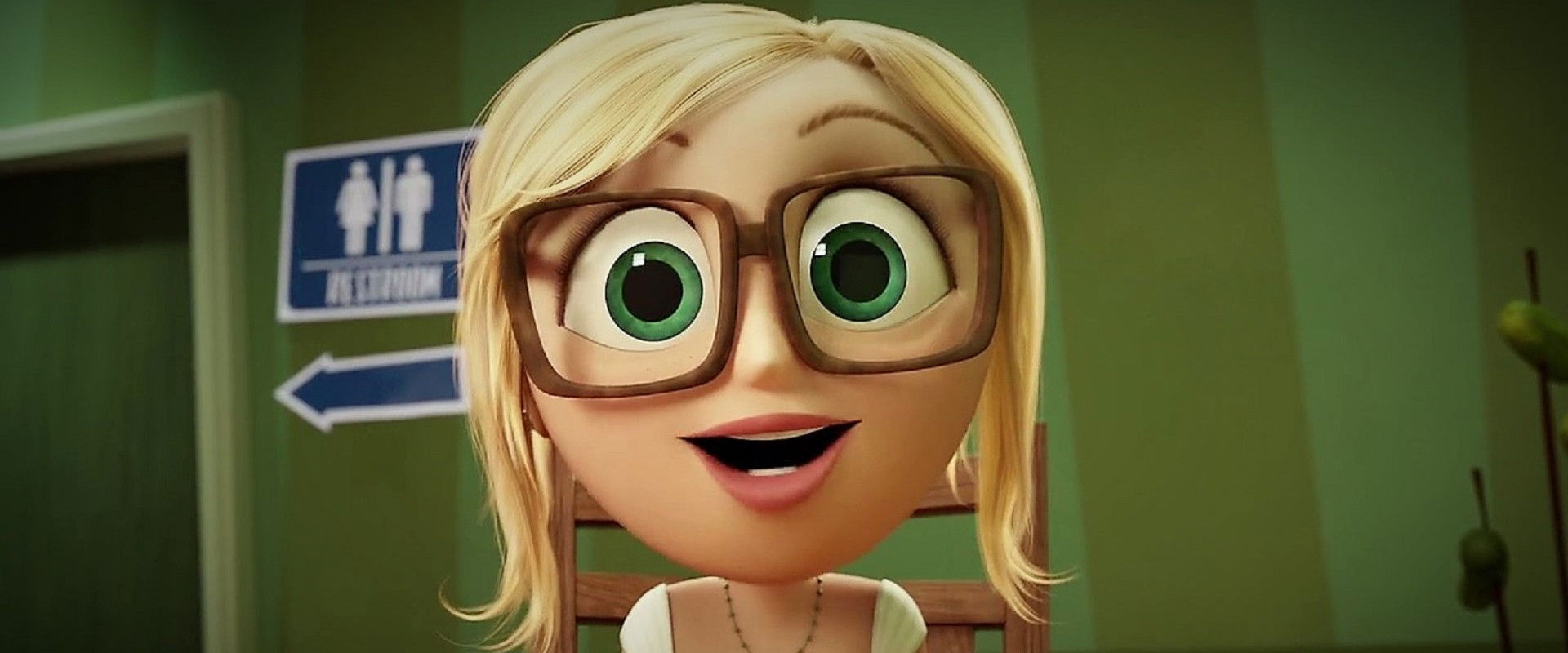 Steve's First Bath backdrop