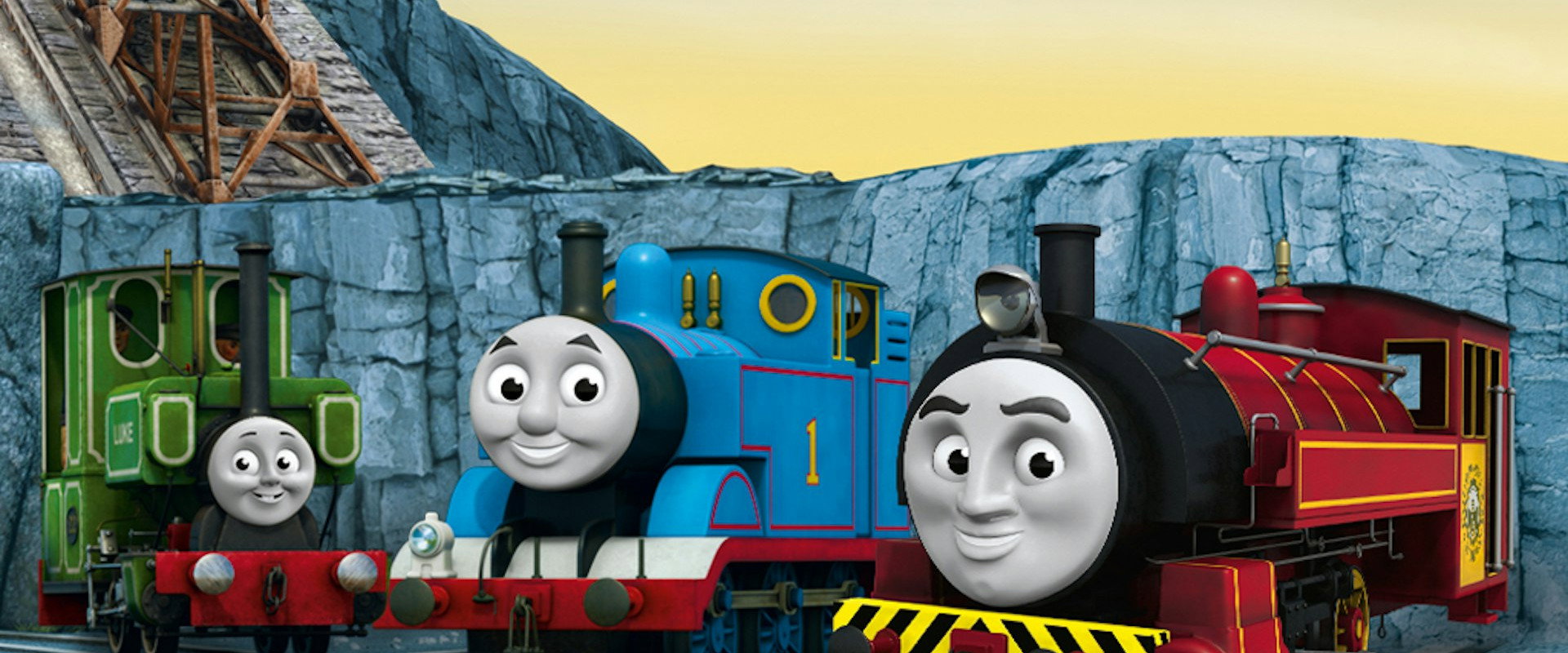 Thomas & Friends: Blue Mountain Mystery backdrop