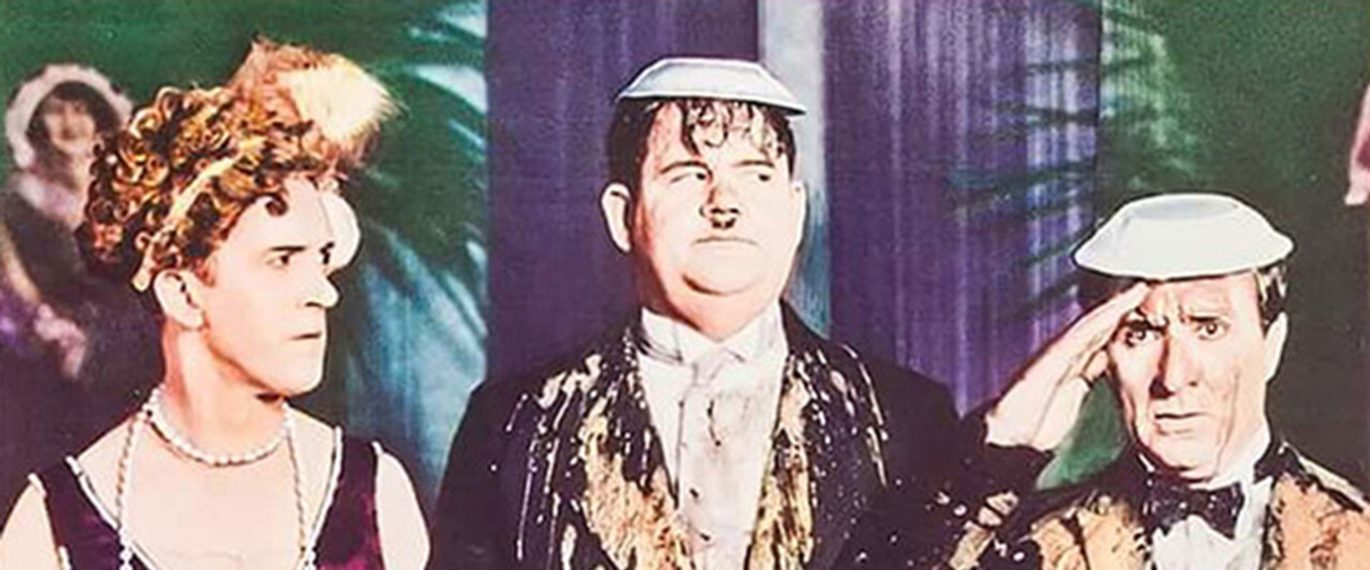 The Further Perils of Laurel and Hardy backdrop