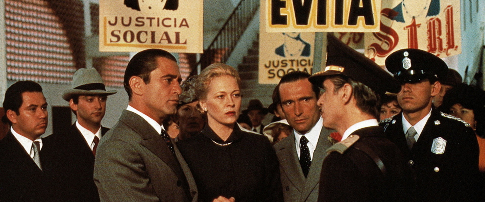 Evita Peron backdrop