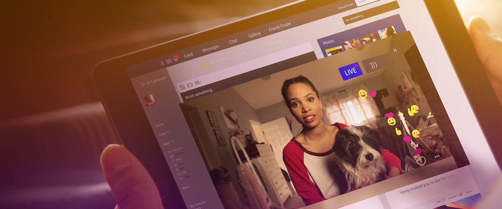 #realityhigh backdrop