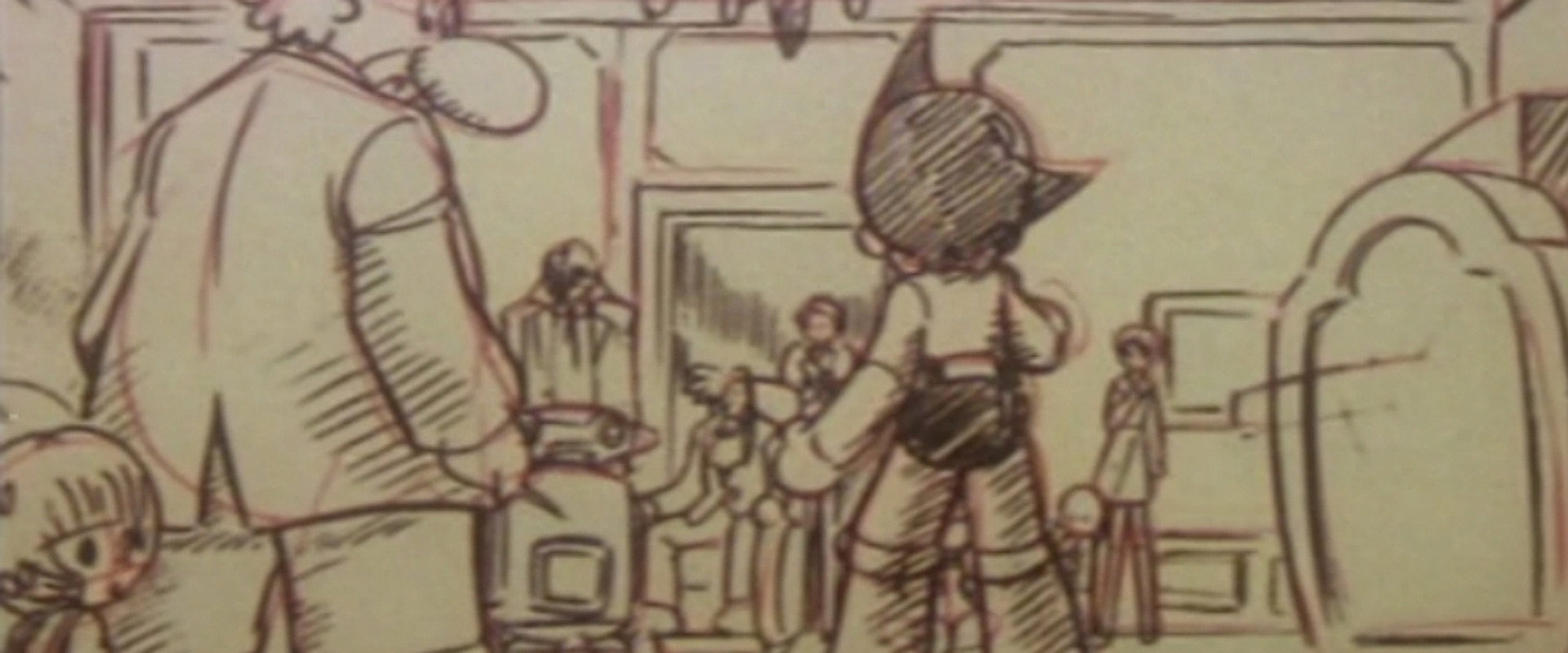 Osamu Tezuka's Last Mystery of the 20th Century backdrop