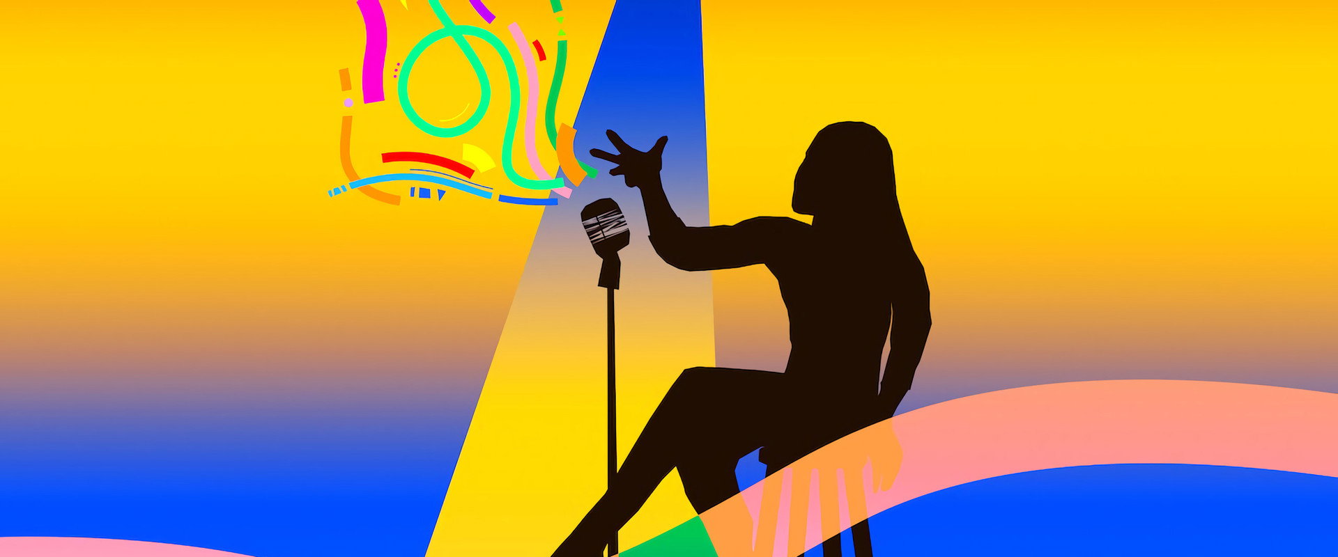 Giving Voice backdrop