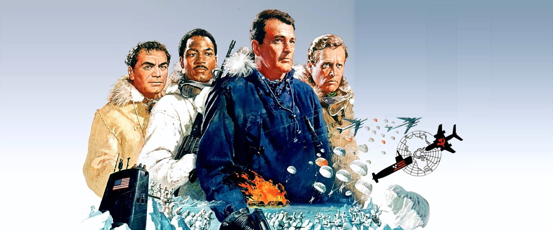 Ice Station Zebra backdrop