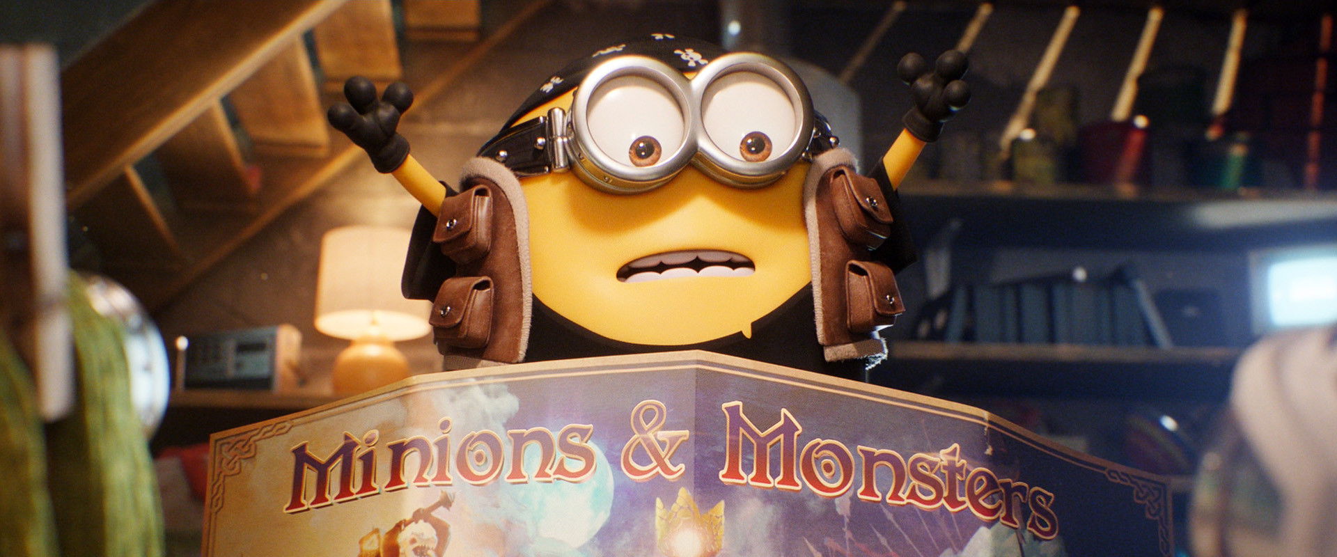 Minions & Monsters backdrop