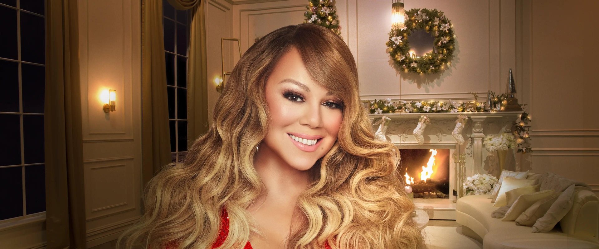 Mariah Carey's Magical Christmas Special backdrop