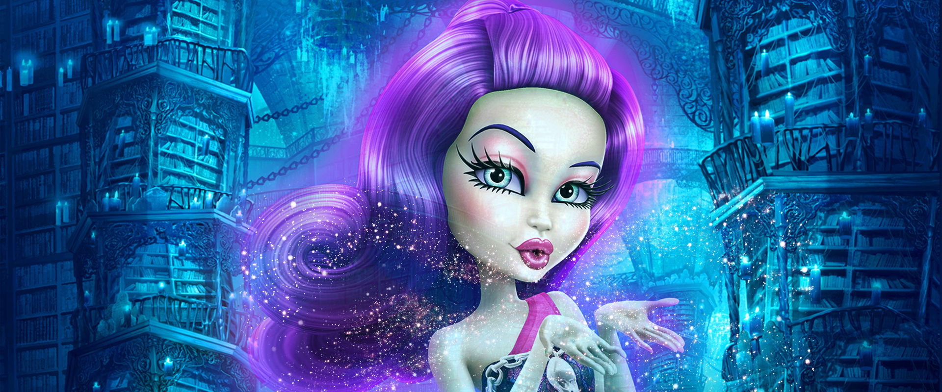Monster High: Haunted backdrop