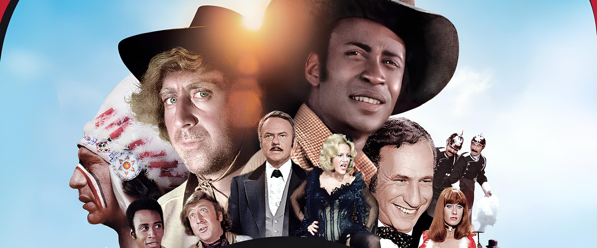 Blazing Saddles backdrop