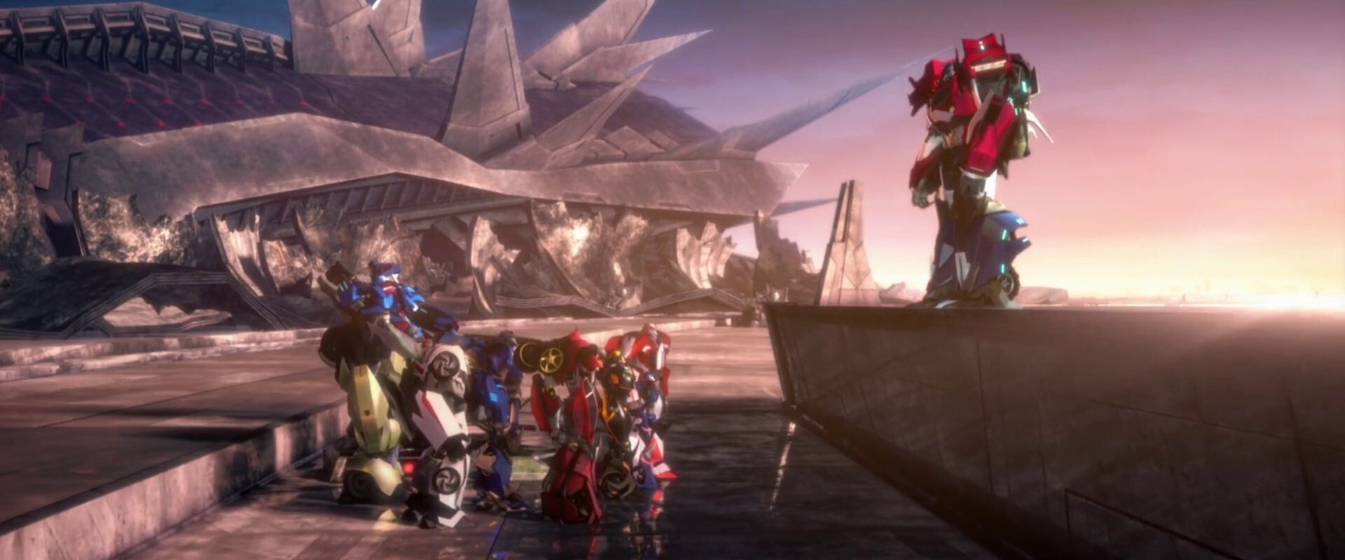 Transformers Prime: Beast Hunters - Predacons Rising backdrop
