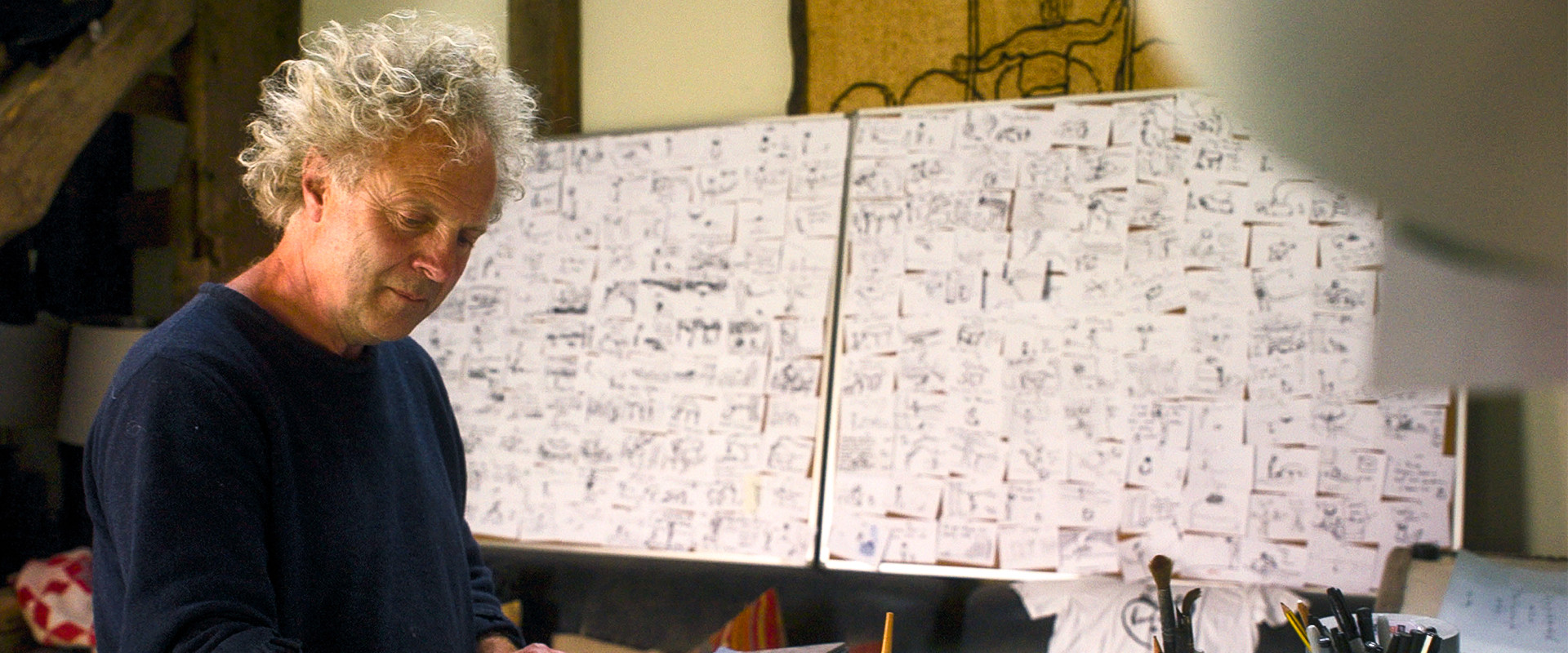 Charlie Mackesy: The Boy, the Mole, the Fox, the Horse and Me backdrop