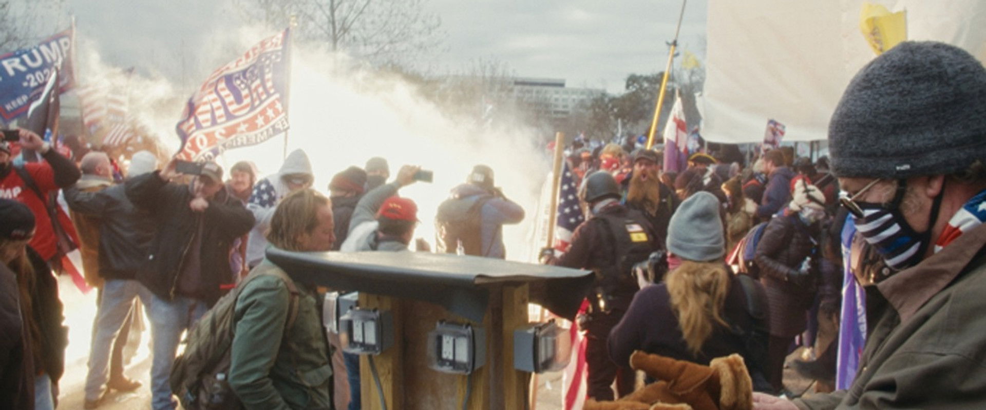 Fight Like Hell backdrop
