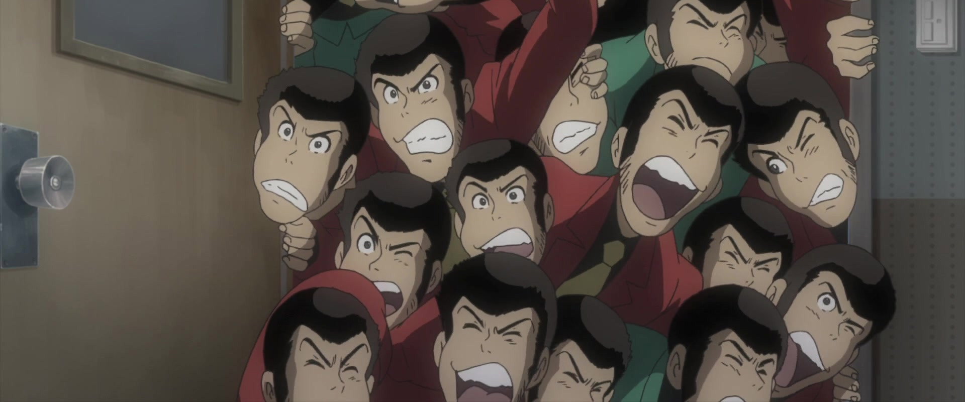 Lupin the Third: Green vs Red backdrop