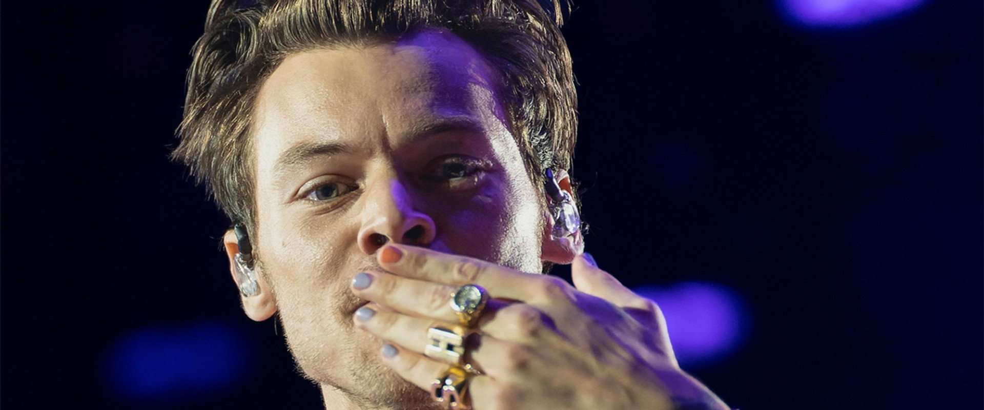 Harry Styles: The Story of His Life backdrop