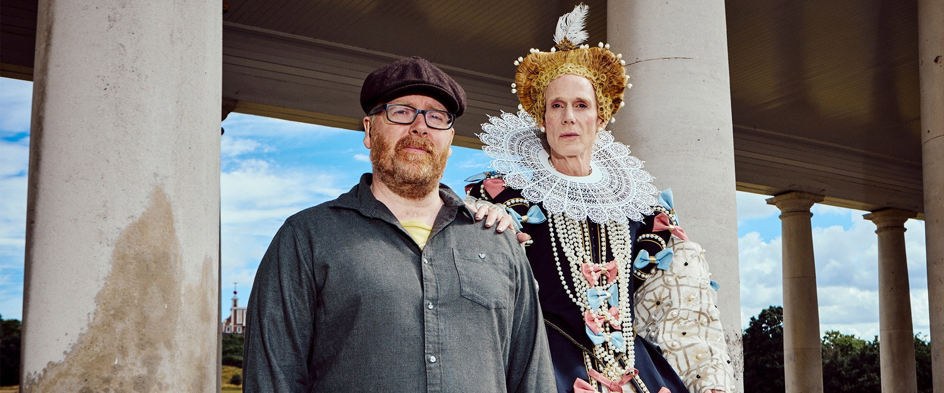 Frankie Boyle's Farewell to the Monarchy backdrop