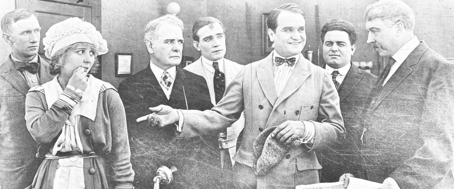 The Fighting Grin backdrop