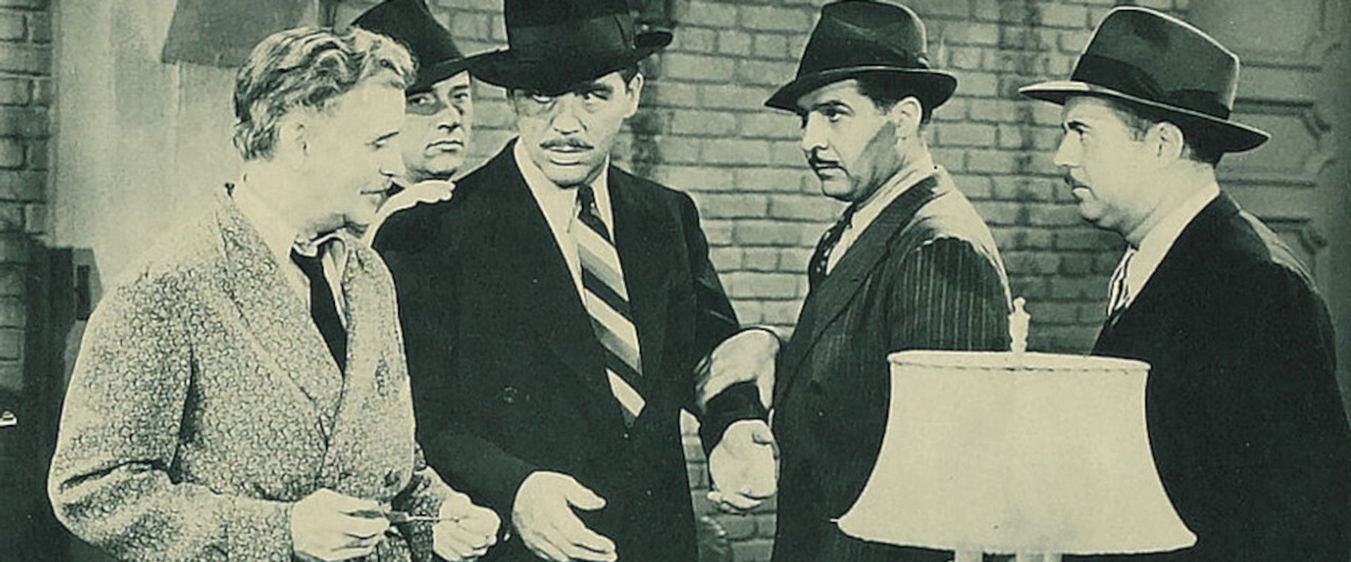 Gang Busters backdrop