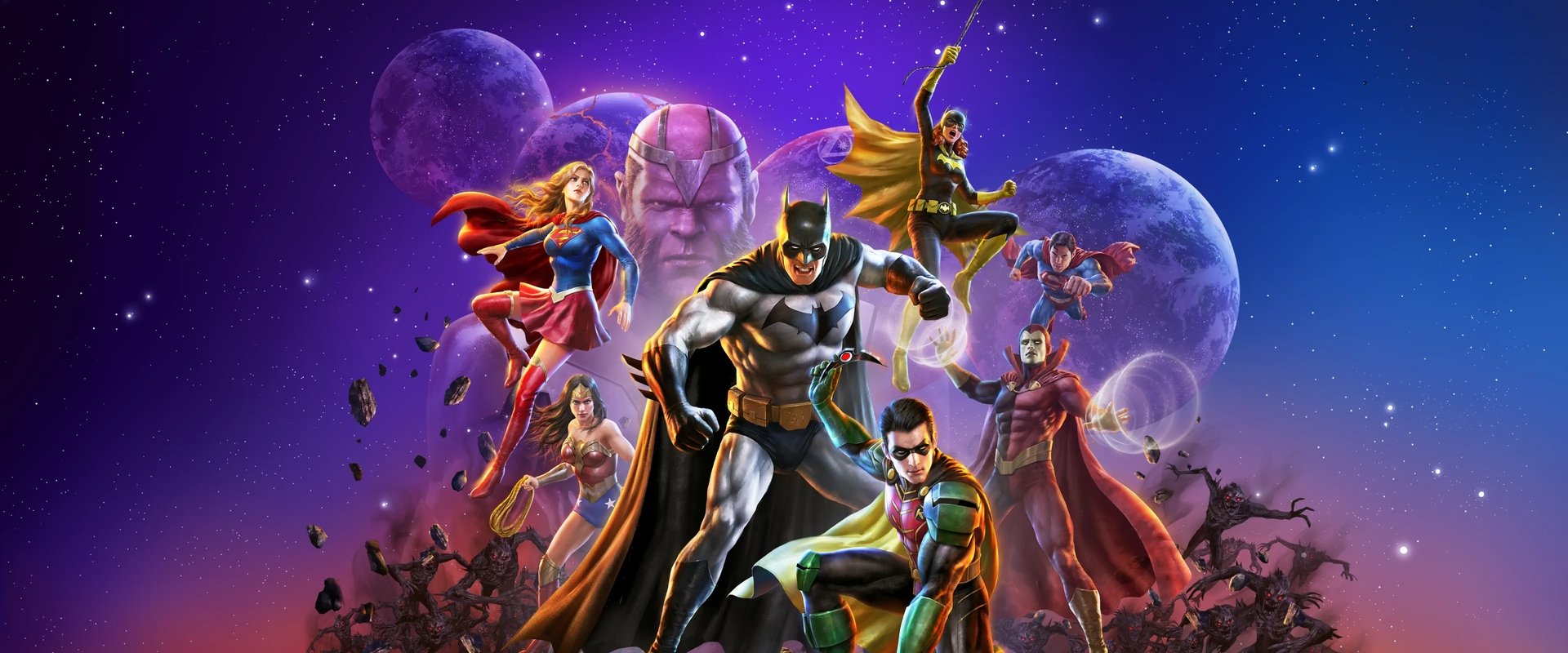 Justice League: Crisis on Infinite Earths Part Two backdrop