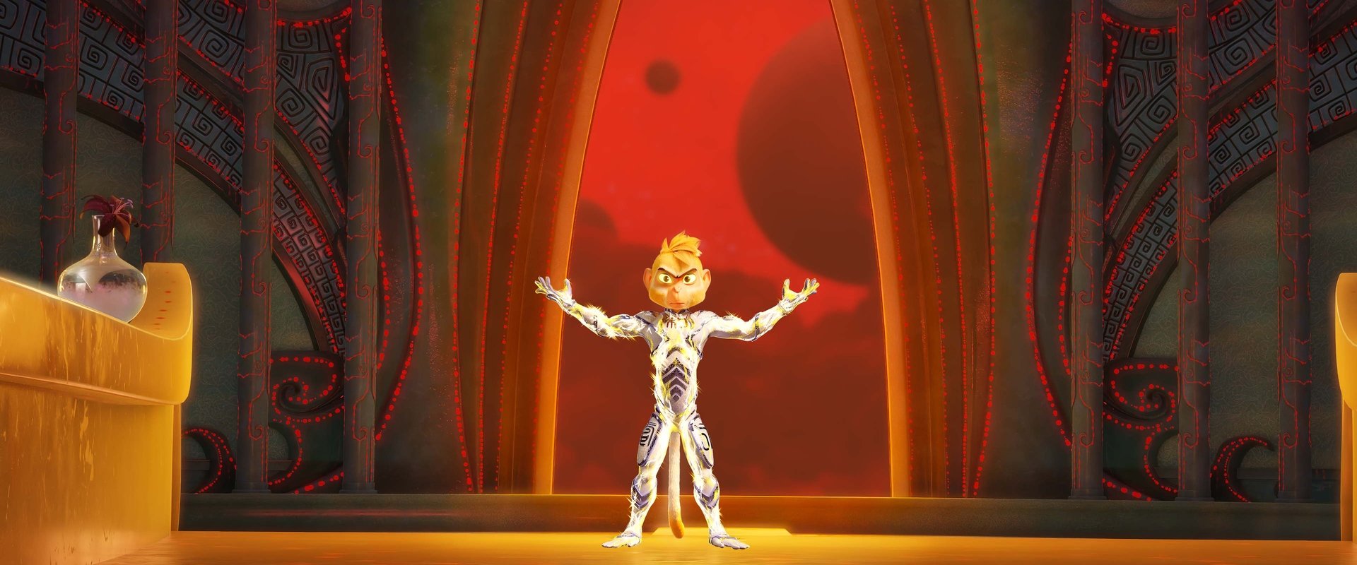 Shimmy: The First Monkey King backdrop