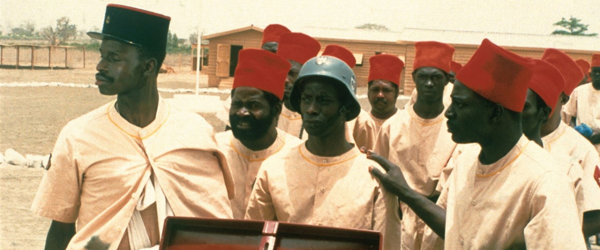 Camp de Thiaroye backdrop