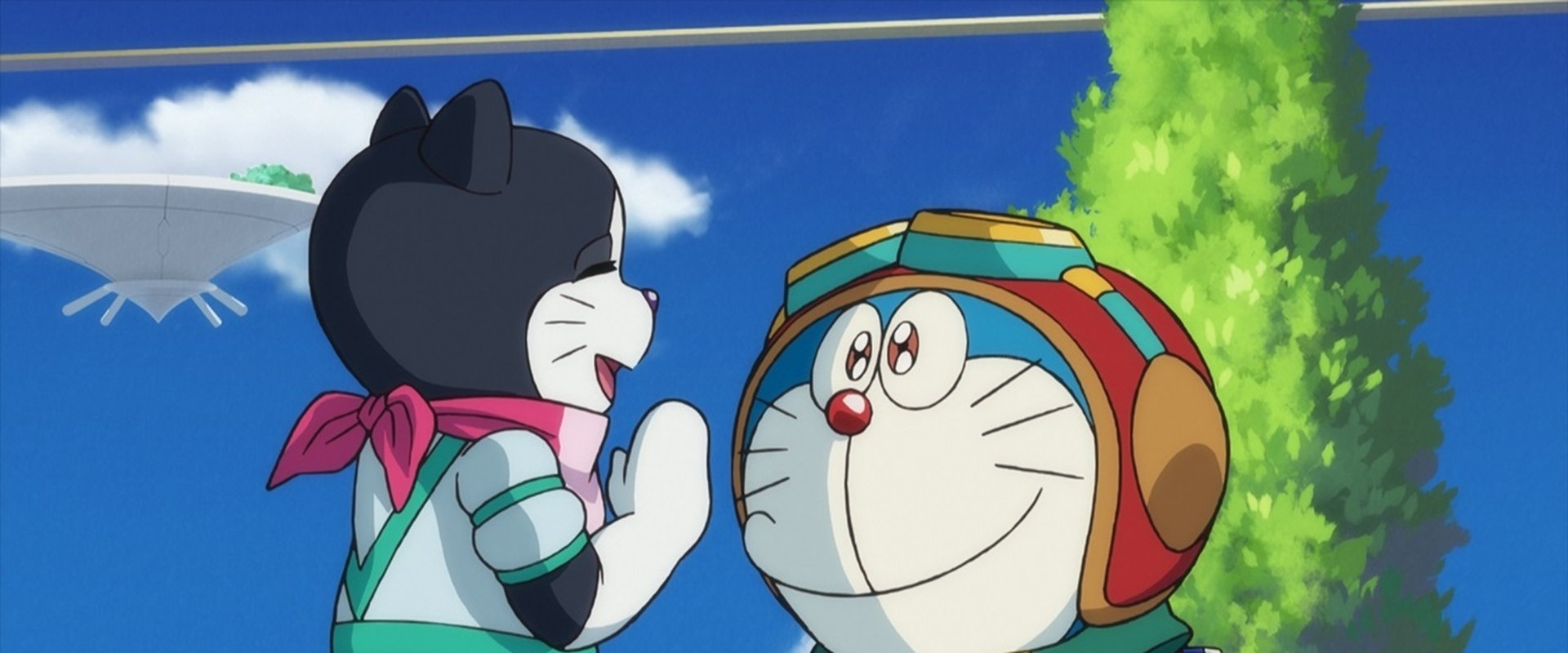Doraemon the Movie: Nobita's Sky Utopia backdrop
