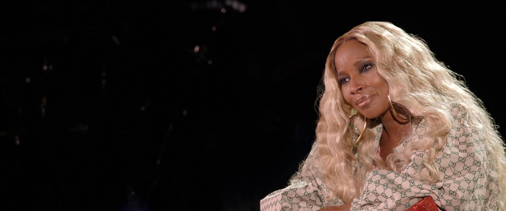 Mary J. Blige's My Life backdrop