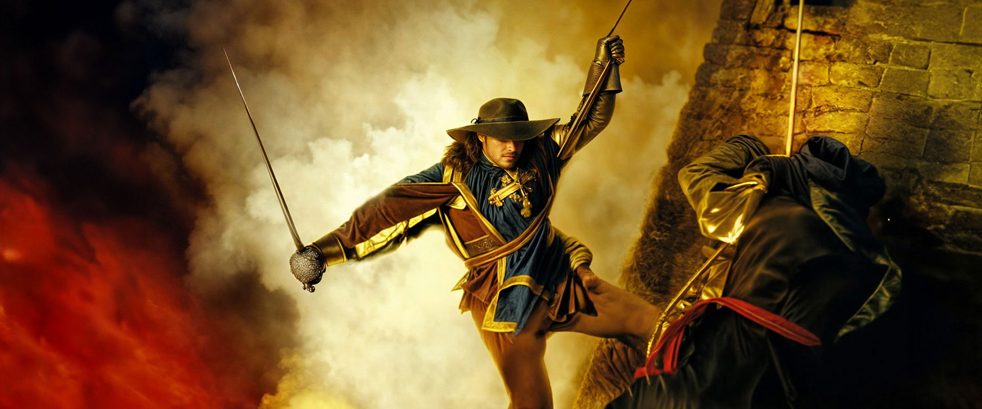 The Musketeer backdrop