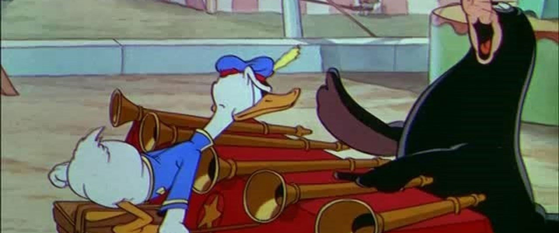 Mickey's Circus backdrop