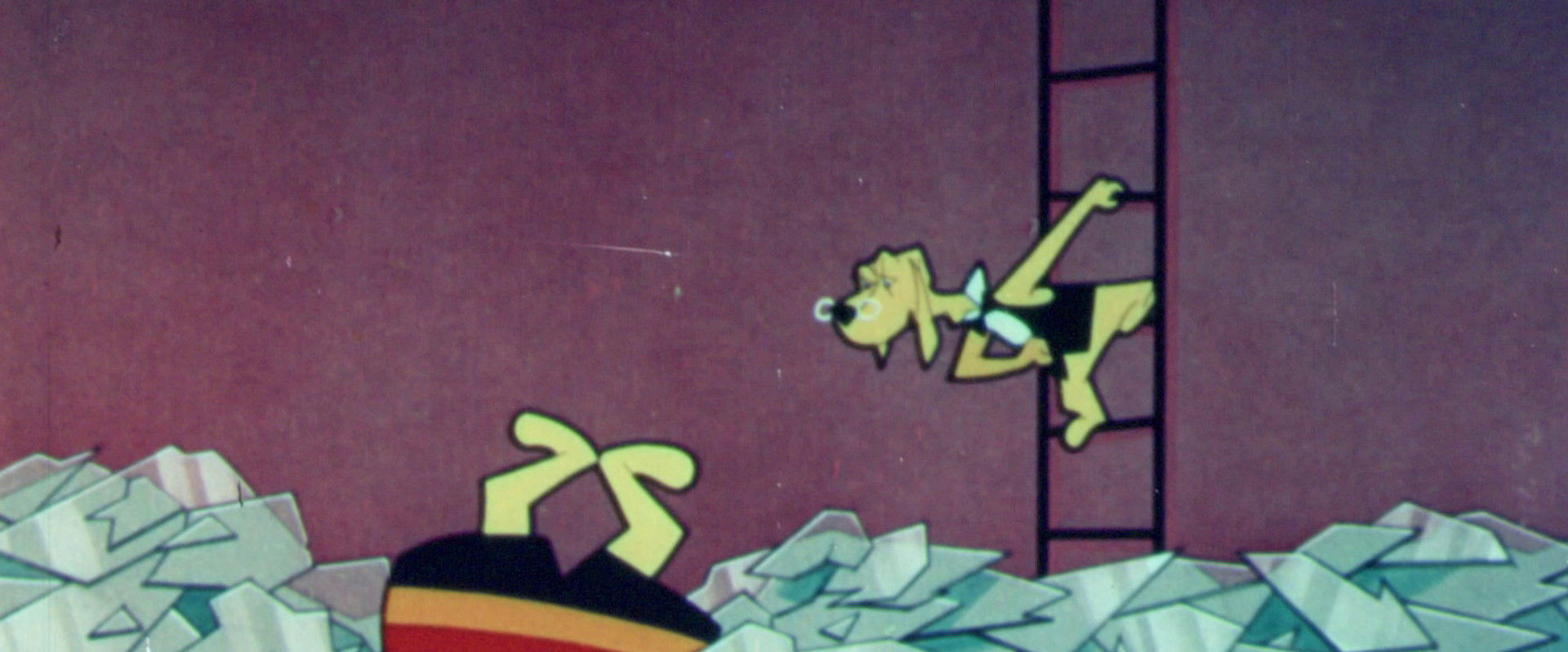 Sir Irving and Jeames backdrop