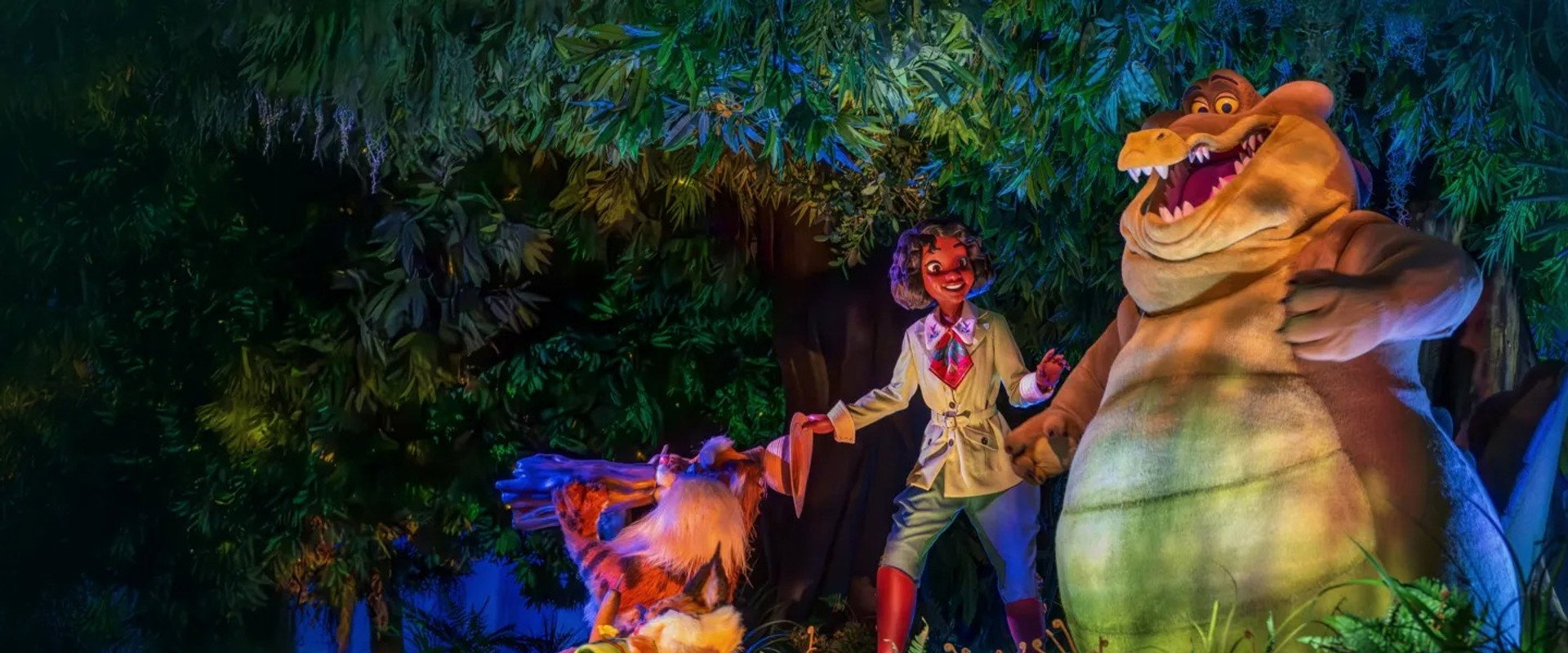 Tiana's Bayou Adventure | Disneyland Resort backdrop